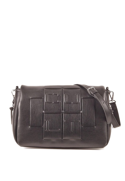 Umhängetasche Mit Innentasche Damen Schwarz ONE SIZE