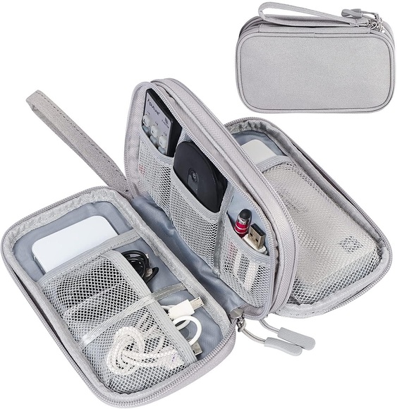 Kabeltasche, Elektronik Tasche Organizer, Kabel Organizer Kabeltasche Elektronik Zubehör Organizer Tasche Universal Tasche Für Zubehör Unisex Multicolor 12