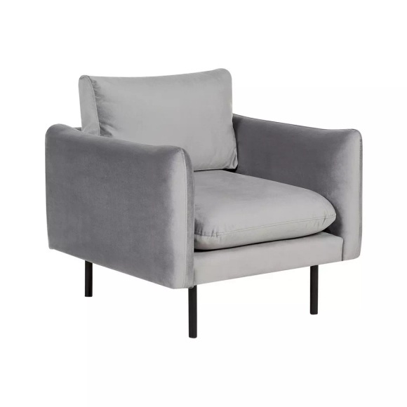 Sessel aus Samtstoff Retro VINTERBRO Sessel aus Samtstoff Retro VINTERBRO