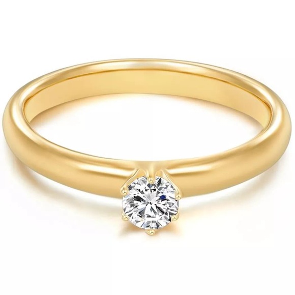 Damen Ring Damen Gelbgold 52