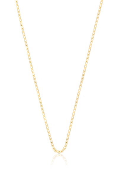 Collier Anker Gelbgold 750, 2.1mm, 45cm Damen Gelbgold 45cm