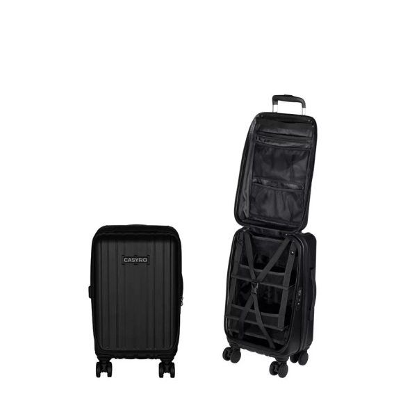 Casyro Stand-up Koffer 2.0 M Damen Schwarz 70.5CM