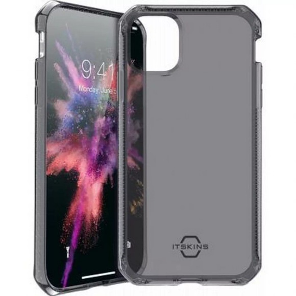 ITSkins - iPhone 11 Pro Spectrum Schutz Hardcase Hülle (Fallschutz 2 Meter) - Transparent / Schwarz