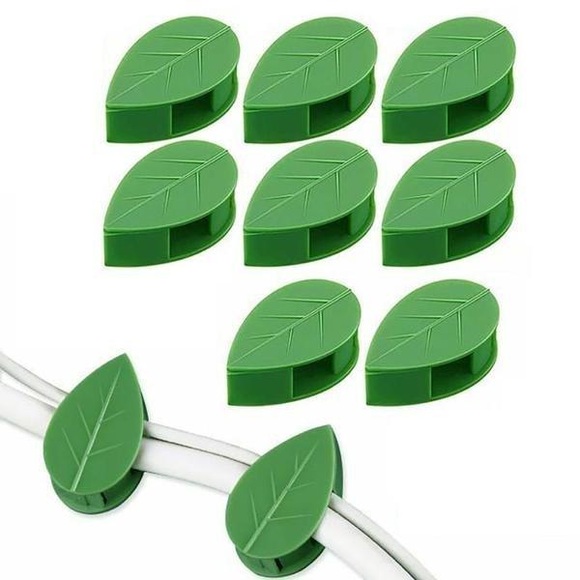 10x Selbstklebende Clips Für Pflanzen Und Kabel Unisex ONE SIZE