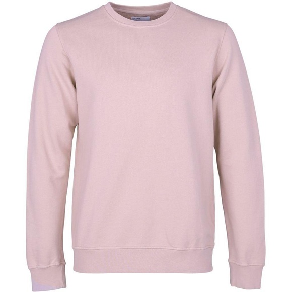 Sweatshirt Mit Rundhalsausschnitt Classic Organic Faded Pink Herren L