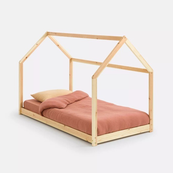La Redoute Intérieurs - Bett Archi mit Lattenrost, 90X190CM, Beige