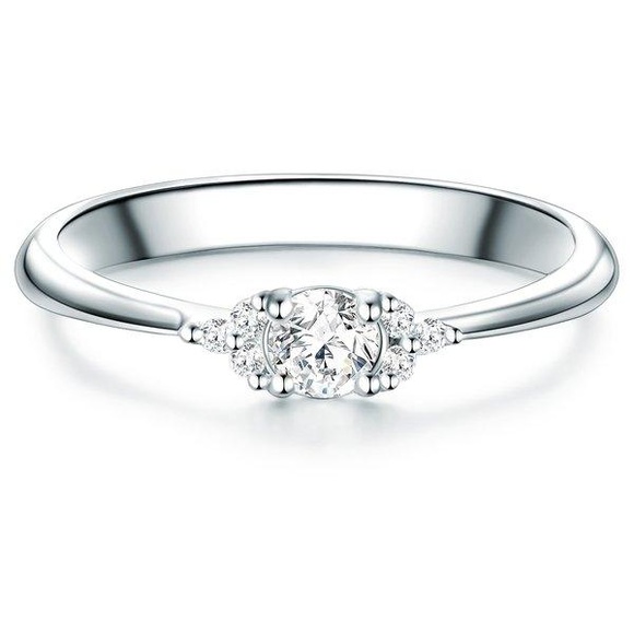 Damen Ring Damen Silber 54