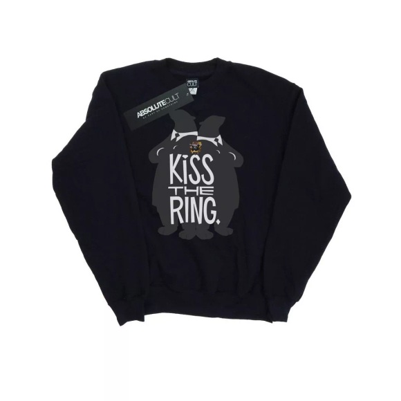 Disney - Zootropolis Kiss The Ring Sweatshirt, für Damen, Schwarz, Größe S
