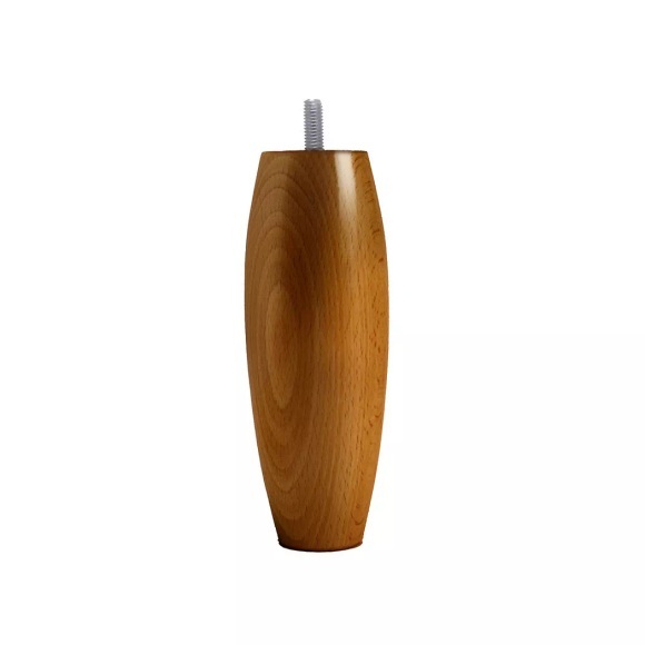 4er-Pack Bettfüsse, oval
