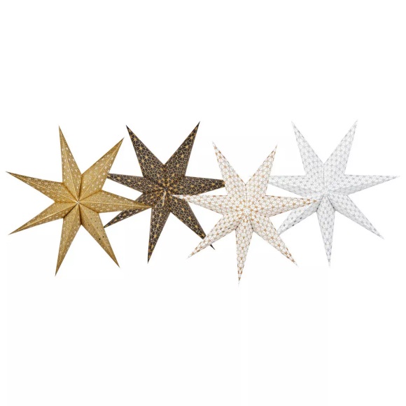 Beliani - Wanddeko-Set aus Papier Modern TRISUL, One Size