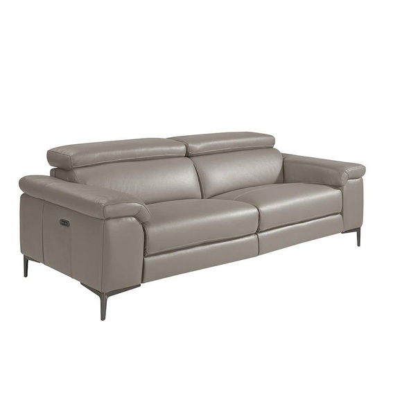 3-Sitzer-Ledersofa mit Relax-Mechanismus 3-Sitzer-Ledersofa mit Relax-Mechanismus