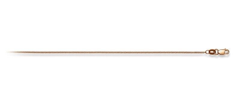 Collier Panzer Rotgold 750, 1.2mm, 40cm Unisex Gold 40cm