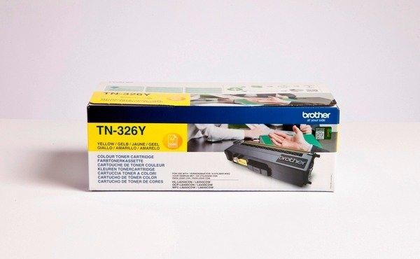 Original Tonerpatrone XL gelb Brother TN-326Y