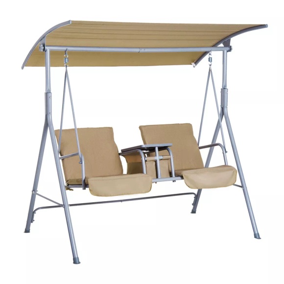 Outsunny - Hollywoodschaukel, One Size