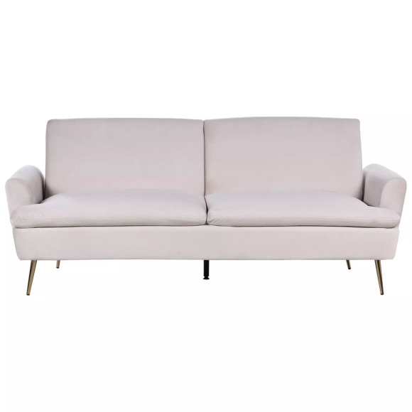 Schlafcouch aus Samtstoff Glamourös VETTRE Schlafcouch aus Samtstoff Glamourös VETTRE