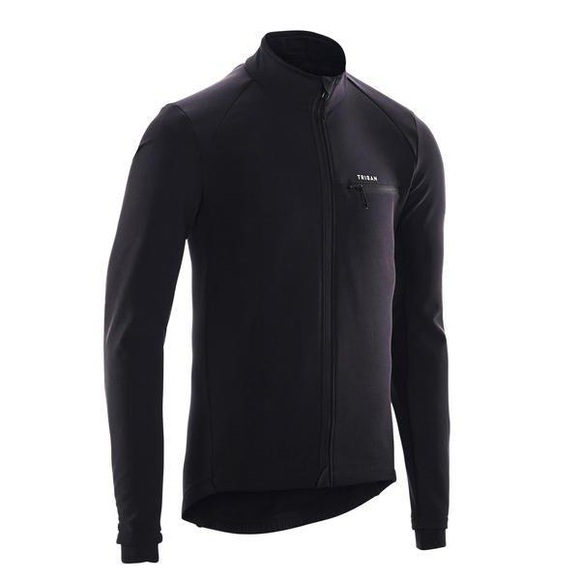 Fahrrad Winterjacke Rc100 Herren Schwarz Herren Schwarz 44/L