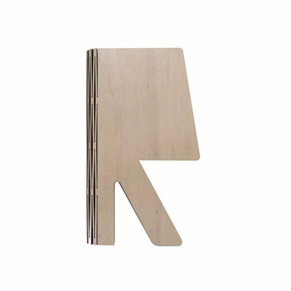Home - Neonlampe R-Lampe - Weiss und Beige