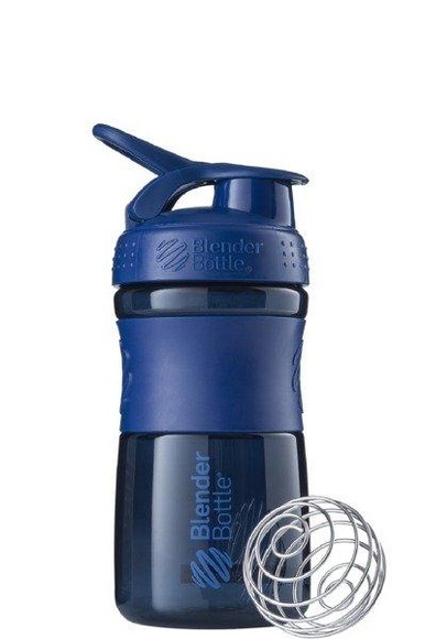 20oz / 590ml BlenderBottle SportMixer Flip, Navy