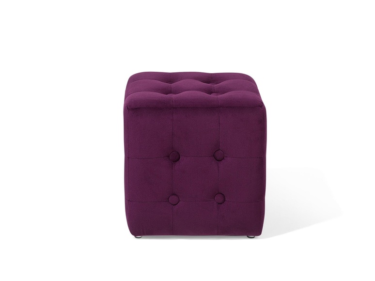 Beliani Hocker violett WISCONSIN