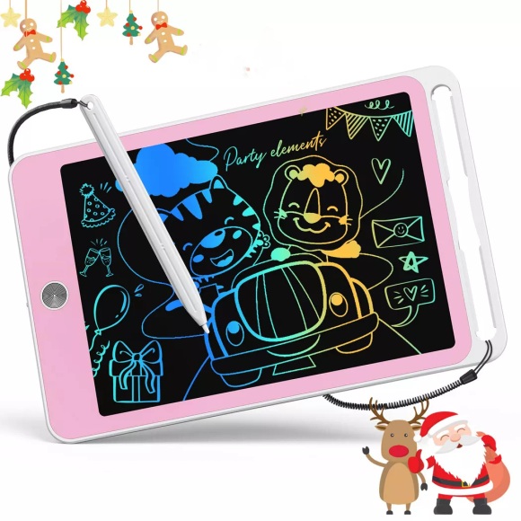 Activity-board - LCD Schreibtafel Geschenke,Magische Zeichentafel Kinder Lerntafel, Pink
