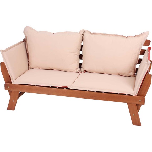 Gartenbank Fortuna Eukalyptus Natur 195 Unisex Braun ONE SIZE