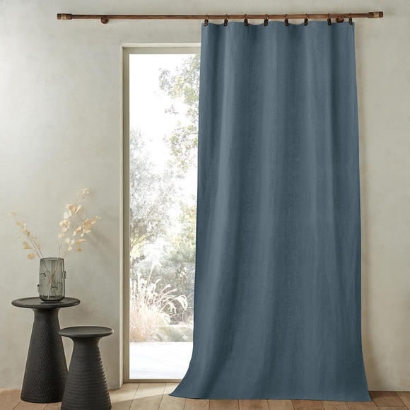 Vorhang Private Unisex Blau 140x180 cm