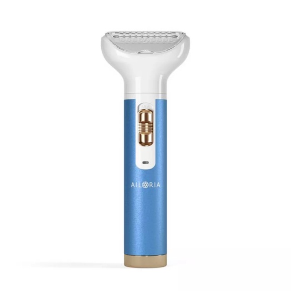 Ailoria - EVAPORE Körperrasierer mit verschiedenen Aufsätzen (USB) - Turquoise und Gold