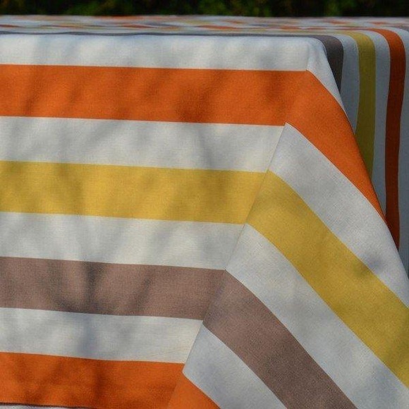 Gartentischdecke Streifen Gelb Gartentischdecke Streifen Gelb