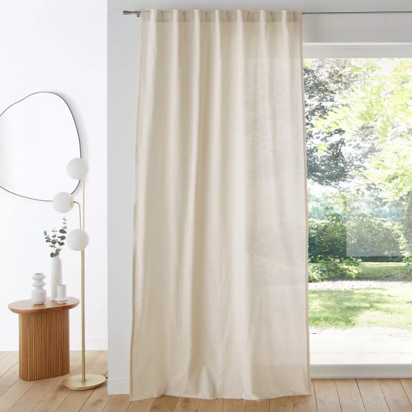 Vorhang Scénario Unisex Beige 135x220cm