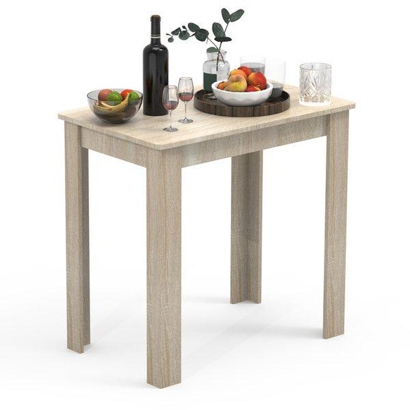Holz Esstisch Küchentisch Tisch Esal 80 x 50 cm Holz Esstisch Küchentisch Tisch Esal 80 x 50 cm