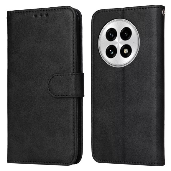Cover-Discount - OnePlus 13 Premium Handyhülle Etui, Schwarz