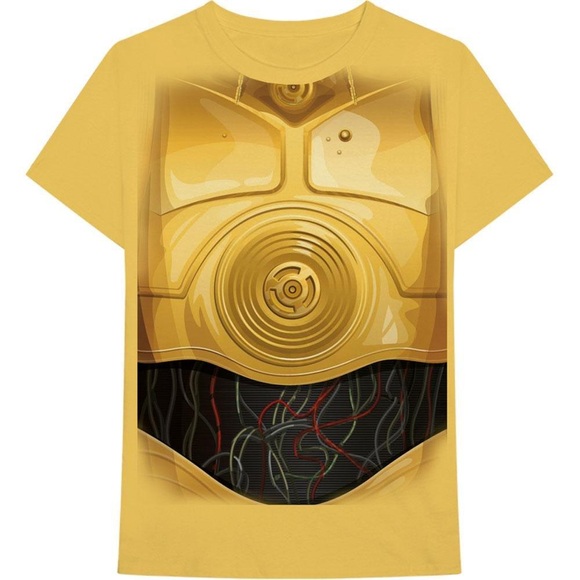 Tshirt Herren Gelb XXL