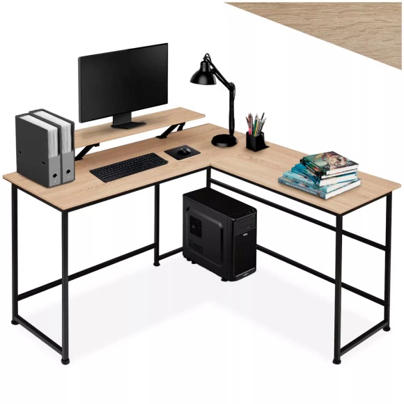 Schreibtisch Melrose 140x130x76,5cm Schreibtisch Melrose 140x130x76,5cm