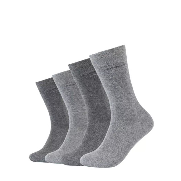 Camano - Ca-Soft Bambus Socken, für Damen, Grau, Größe 43-46
