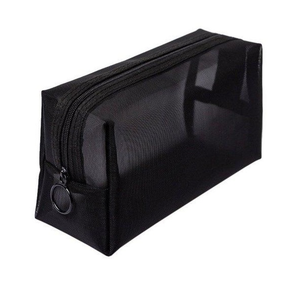 Schwarze Kulturtasche Unisex ONE SIZE