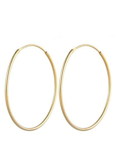 Ohrringe Creolen Damen Gold ONE SIZE