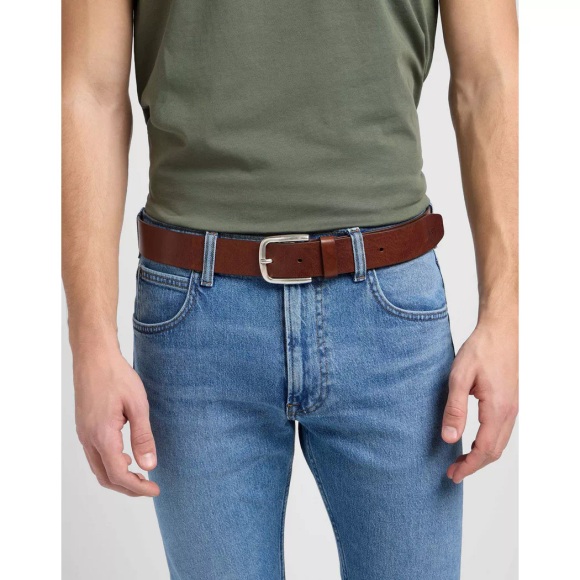 Gürtel M Herren Braun Leder 90