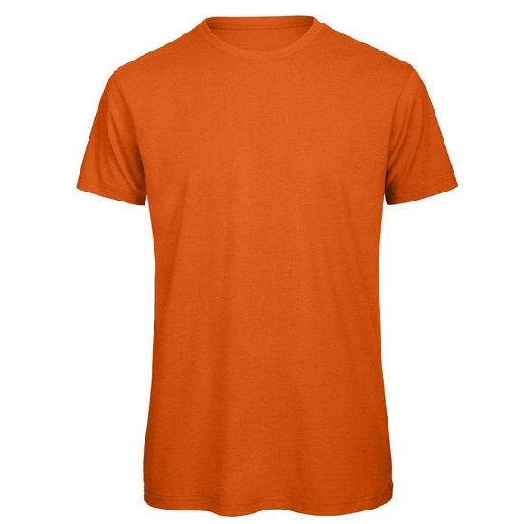 B&c Tshirt, Biobaumwolle Herren Orange M