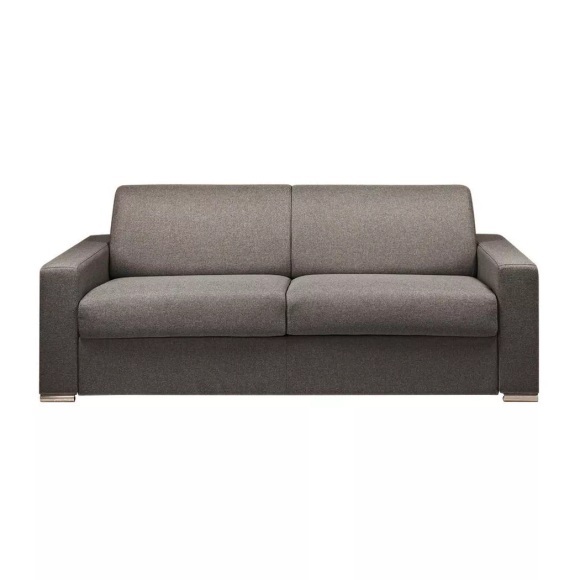 LINEA SOFA - Schlafsofa 4-Sitzer - Liegefläche: 160 cm - Matratzenhöhe: 22 cm - Stoff - Anthrazit - CALITO, One Size