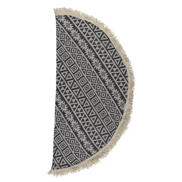 L'Anse - Badetuch Poyraz, One Size, Schwarz