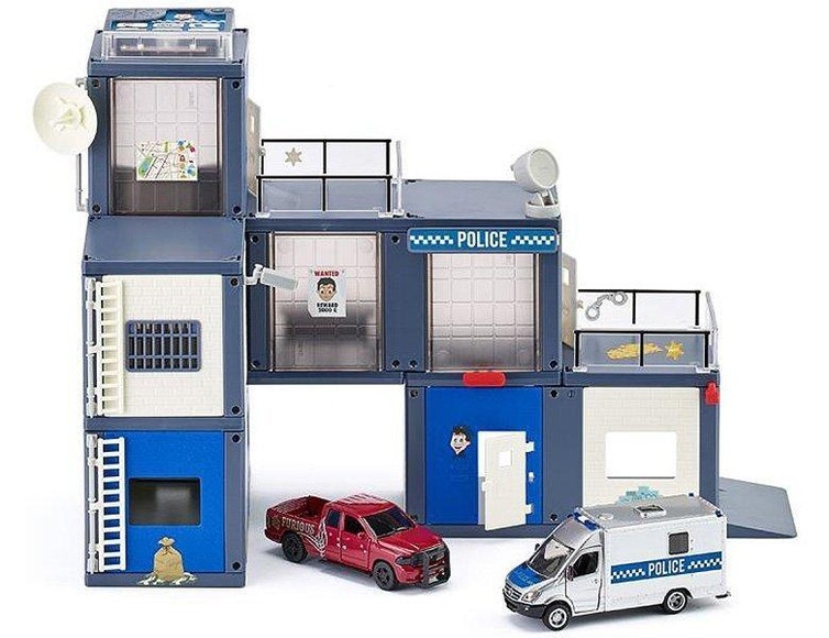 SIKU WORLD Polizeistation, Spielgebäude
