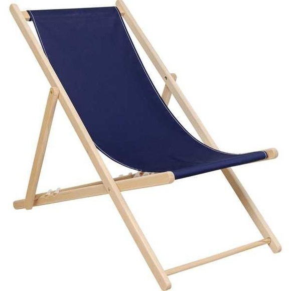 Liegestuhl Easy Summer dunkelblau