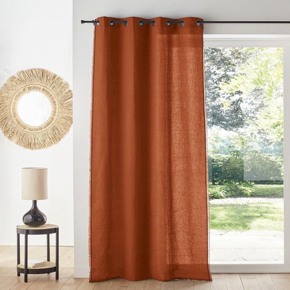 Vorhang Menorca Unisex Braun 140x180 cm