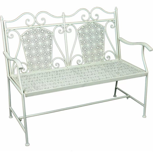 GARDEN PLEASURE Gartenbank »Lascar«, Stahl, 120x48 cm