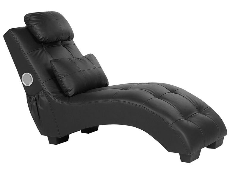 Chaiselongue aus Kunstleder Modern SIMORRE Chaiselongue aus Kunstleder Modern SIMORRE