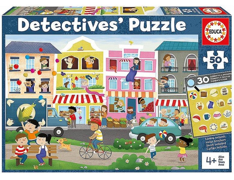 Stadtzentrum - Detektiv Puzzle (Puzzle)
