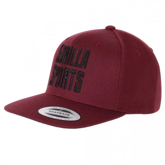 Snapback Unisex Rot Bunt ONE SIZE