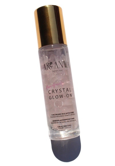 Roll-on Mit Rosenquarz Und Rosenwasser - Crystal Glow On Damen Weiss 10ml