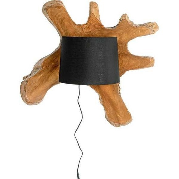 Wandleuchte Naga schwarz