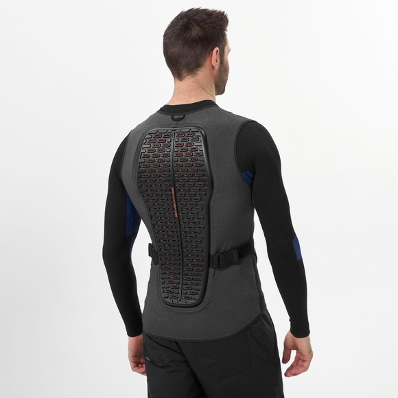 Rückenprotektor Schutzweste Dbck 500 Ski/snowboard Unisex Schwarz XL